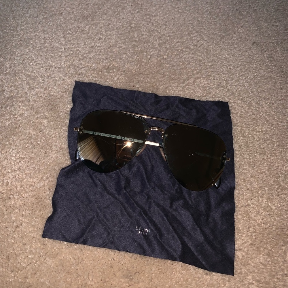 CELINE MIRROR SUNGLASSES